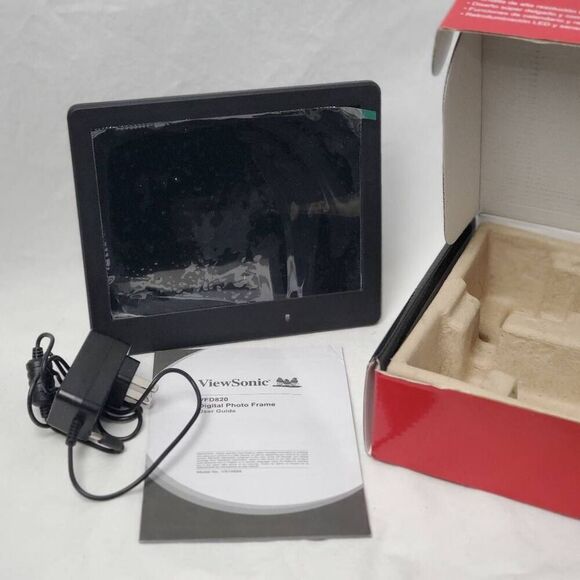 New ViewSonic 8" Digital Photo Frame Accent Frame - Picture 1 of 6
